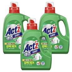 액츠 퍼펙트 딥클린 액상세제 본품, 3.5L, 3개