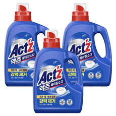 액츠 퍼펙트 베이킹소다 액상세제 본품, 3.5L, 3개