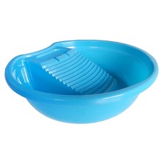 生活King 悠活二合一洗衣盆 洗衣板 肥皂盤, 顏色隨機, 1個