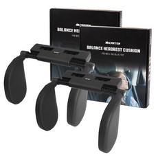 CARTEM 車用頭頸靠枕 36*22cm, 2個, 黑色