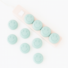 ARTEX CORP 韓國製矽膠插座安全蓋, 淺綠色, 10個