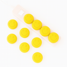 ARTEX CORP 韓國製矽膠插座安全蓋, 黃色, 10個