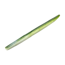 Gary YAMAMOTO 棒棒蟲 Yamasenko 5吋 每包10入, 茶褐色 + 紅亮片, 1個