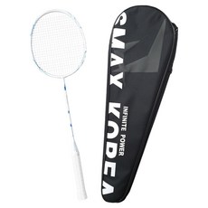 SMASH KOREA 全碳纖維超輕量羽球拍 68g, 忒修斯白, 1個