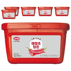 SAM HWA 雙倍濃縮辣椒醬, 1kg, 6個