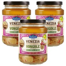 폰타나 베네치아 페페론치노 앤 갈릭 봉골레 파스타소스, 430g, 3개