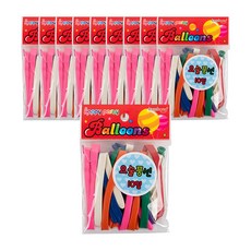 kumhong 魔術氣球 10p, 混色, 10個