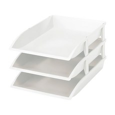 SHUTER 樹德 livinbox OA-2736 公文分類架 白色, 3層