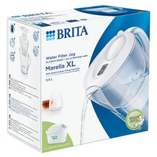 BRITA 台灣公司貨 MXPRO MARELLA 濾壺 7芯全效, 白色, 1盒