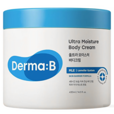 Derma B 超保濕身體乳霜 集中高保濕, 430ml, 1罐