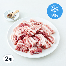 듀록 네모난 벌집 삼겹살 (냉동), 2개, 1kg