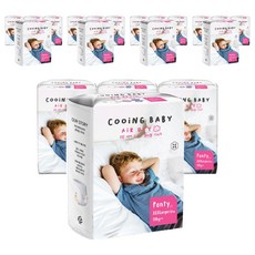Cooing 에어드라이 풀커버 팬티형 기저귀 유아용, 점보형 이상(3XL), 360매