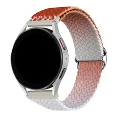 스페이스쉴드 갤럭시워치 호환 버클형 파스텔 스트랩 20mm, 브릭믹스, 1개