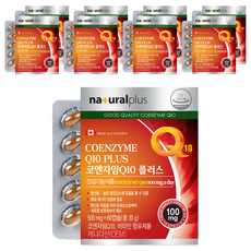 내츄럴플러스 코엔자임Q10 플러스, 60정, 9개