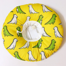 The Flow寵物防舔圈 恐龍黃色S, 65克, 1個