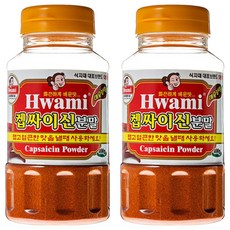 [화미] 켑싸이신분말, 400g, 2개
