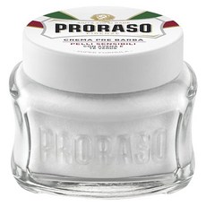 PRORASO 敏感肌 鬍前軟化膏 白標 100ml, 1罐