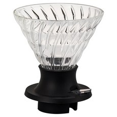 HARIO Switch浸漬式濾杯組, 耐熱玻璃、矽膠、PCT樹脂、JIS SUS304不鏽鋼, 360ml, 1組