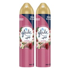 glade 滿庭香 空氣清淨劑, 玫瑰馨香, 320ml, 2瓶