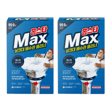 홈스타 맥스 싱크대 배수관 클리너, 680ml, 2세트