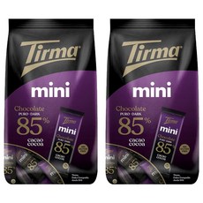 미니 다크 초콜릿 85% 카카오, 180g, 2개