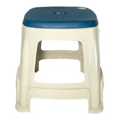 UDA 有達 小雙喜 塑膠椅 Set 2 PP塑膠 台灣製 紅色/藍色, 36 x 31 x 34cm