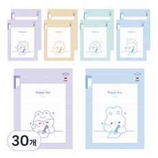 펜피아 1000 3-6 무제 23줄 초등 제본노트, 랜덤발송, 30개