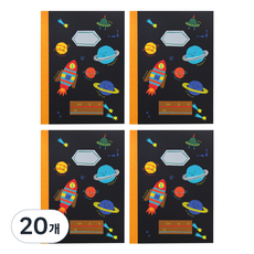 hello moris 宇宙圖畫日記本 國小一二年級, 混合色, 20個