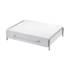 SHCJ 生活采家 CaféDeck 膠囊咖啡機抽屜置物架 大, 白色, 1個