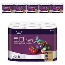 코디 키친타월, 150매, 36개