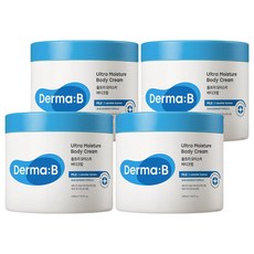 Derma B 超保濕潤膚霜 香草香, 430ml, 4罐