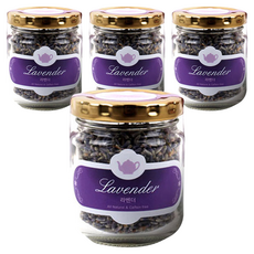 아름드레 유리병 라벤더 단일침출차, 14g, 1개입, 4개