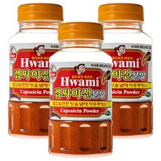 [화미] 켑싸이신분말, 400g, 3개