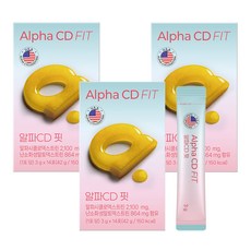 GC녹십자웰빙 알파CD 핏 14p, 42g, 3개