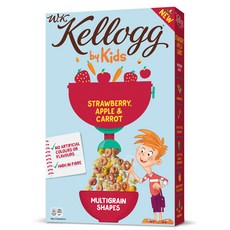 켈로그 W K 바이 키즈 씨리얼 300g, 딸기 + 사과 + 당근 혼합맛, 1개