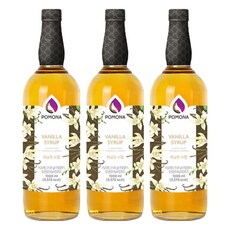 포모나 바닐라 시럽, 1L, 3개