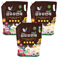 共識高濃縮家庭織物柔順劑嬰兒乳液香味補充裝, 2.05L, 3個