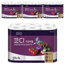 코디 키친타월, 150매, 24개