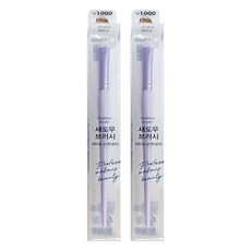 Daiso 柔和淺紫臥蠶陰影刷, 2入, 柔和淺紫