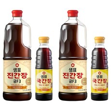 Sempio soy sauce gold F3 1.7L 高湯醬油 500ml, 2組