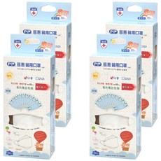 PERFECT 普惠醫工 韓版魚型4D立體兒童醫用口罩 未滅菌 KF94 18 x 7cm, 10片, 4盒, 天使白