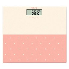 Kinyo 日系甜美造型 體重計, DS-6573, 粉色, 1個