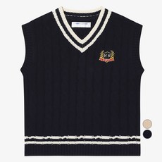 BerryCloset 男童 Tilton 麻花針織棉質背心