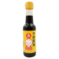 Yamaka 子供醬油 低鈉減鹽35% 寶寶食品調味, 150ml, 1瓶