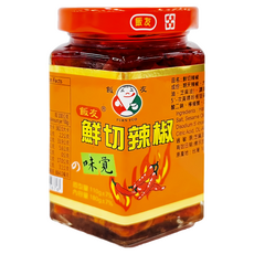 飯友 鮮切辣椒 180g, 1罐