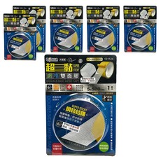 minono 米諾諾 超黏網格雙面膠 50mm x 5m 6個, 131124, 1組