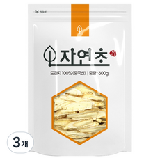 자연초 건조 도라지 길경, 600g, 3개