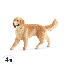 schleich 史萊奇 母黃金獵犬公仔, 4個