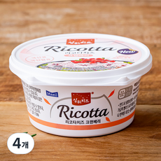 상하치즈 매일 크랜베리 리코타치즈, 200g, 1개입, 4개