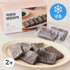 떡편 흑임자 밥알찰떡 (냉동), 45g, 15개입, 2박스